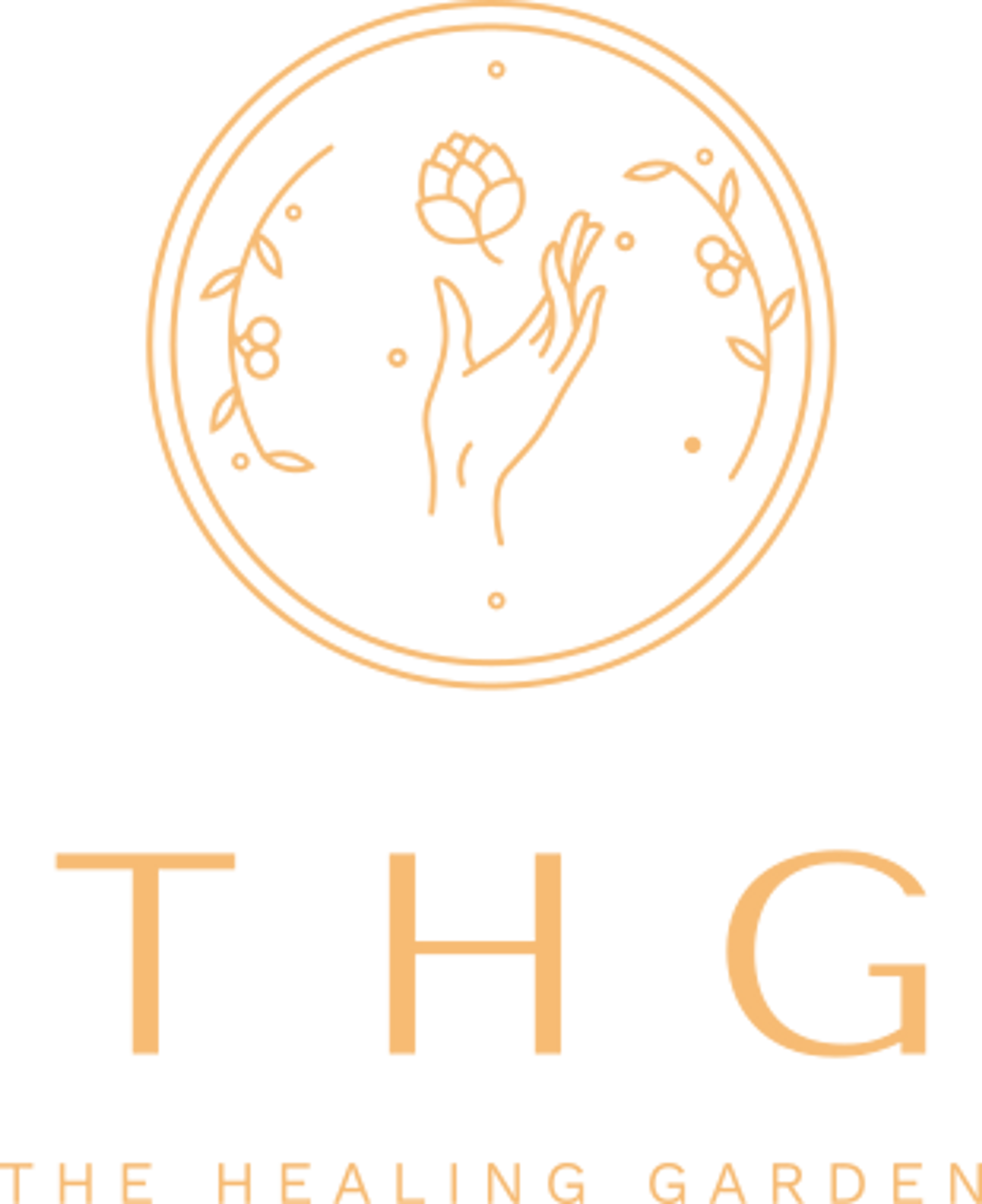 The Healing Garden logo